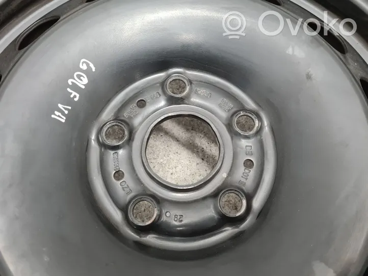 Volkswagen Golf VII Cerchione in acciaio R16 5Q0601027BS