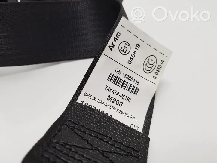 Opel Insignia A Rear seatbelt 13288436