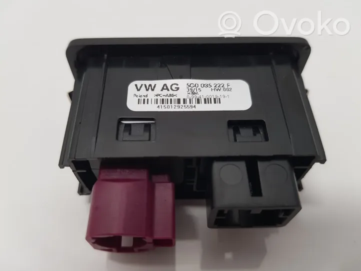 Volkswagen Golf VII Connettore plug in USB 5G0035222F