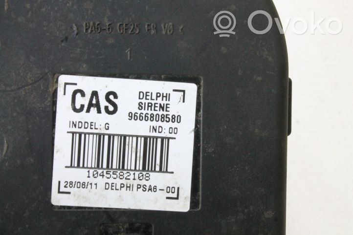 Peugeot RCZ Alarmes antivol sirène 9666808580