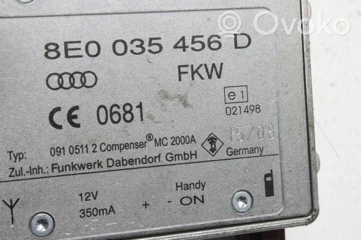 Audi A4 S4 B8 8K Amplificateur d'antenne 8E0035456D