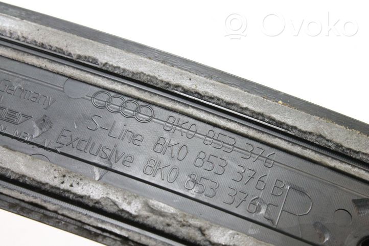 Audi A4 S4 B8 8K Rivestimento del sottoporta delle minigonne laterali 8K0853376