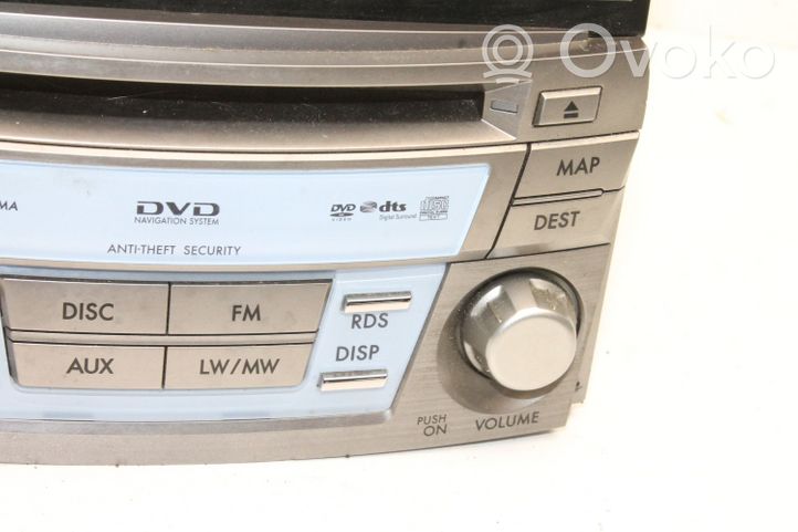 Subaru Legacy Unité principale radio / CD / DVD / GPS 86271AJ300