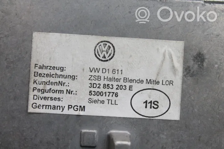 Volkswagen Phaeton Copertura griglia di ventilazione cruscotto 3D2853203E