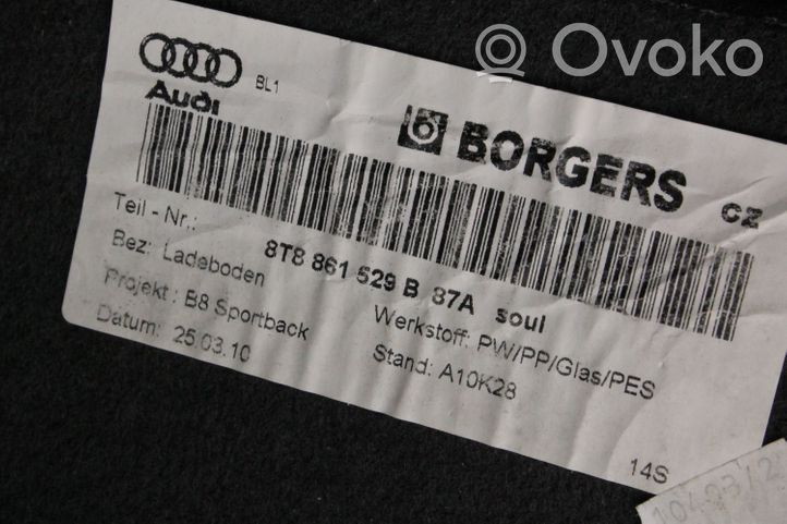 Audi A5 Sportback 8TA Tapis de coffre 8T8861529B