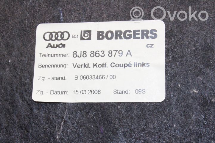 Audi TT TTS Mk2 Garniture panneau latérale du coffre 8J8863879A