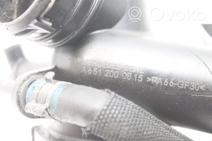 Mercedes-Benz C W204 Obudowa termostatu A6512000615
