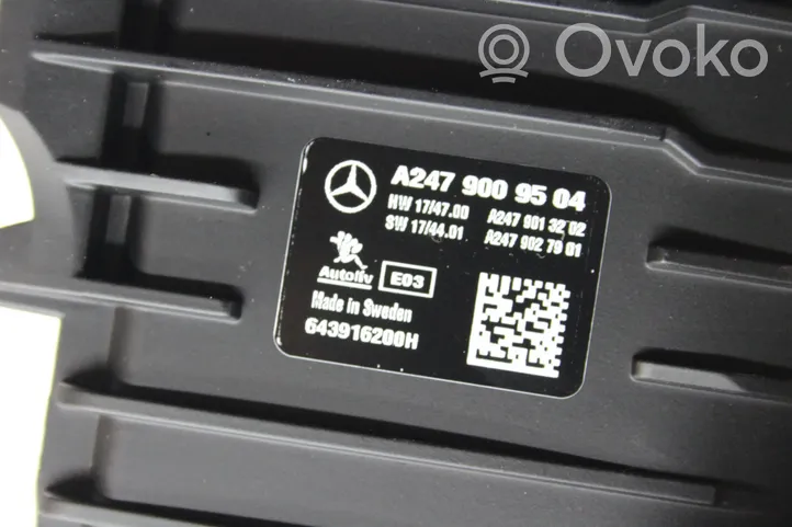 Mercedes-Benz A W177 Caméra de pare-chocs avant A2479009504