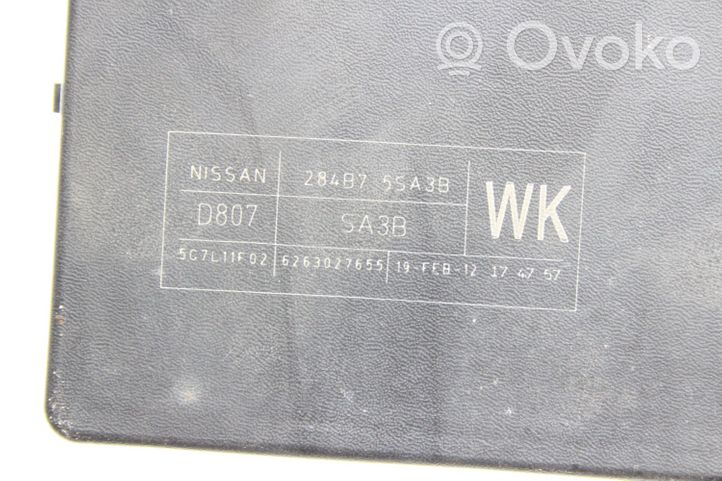 Nissan Leaf II (ZE1) Skrzynka bezpieczników / Komplet 284B75SA3B