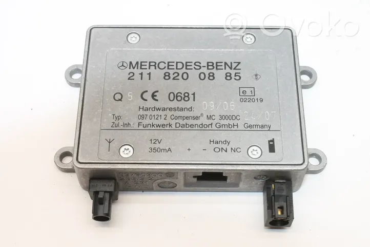 Mercedes-Benz CLK A209 C209 Bluetoothin ohjainlaite/moduuli 2118200885