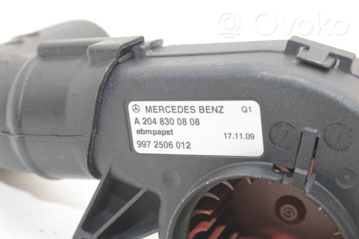 Mercedes-Benz C W204 Module d'unité de commande de ventilateur A2048300808