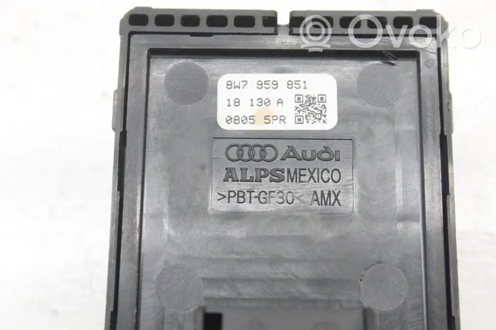 Audi A5 Autres commutateurs / boutons / leviers 8W7959851
