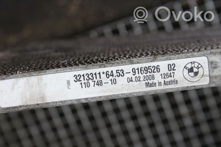 BMW 3 E92 E93 Jäähdyttimen lauhdutin (A/C) 9169526