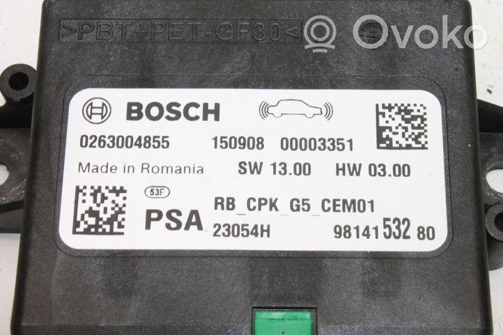 Citroen C4 Cactus Unidad de control/módulo PDC de aparcamiento 9814153280