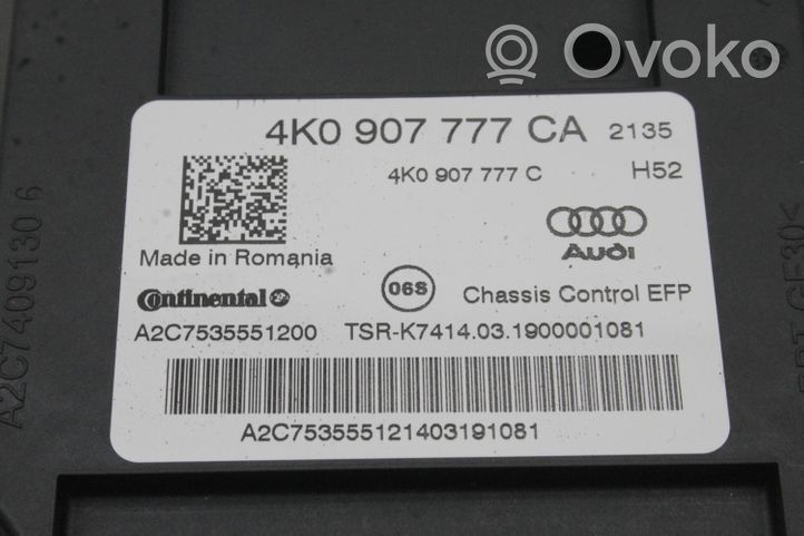 Audi A7 S7 4K8 Autres dispositifs 4K0907777CA