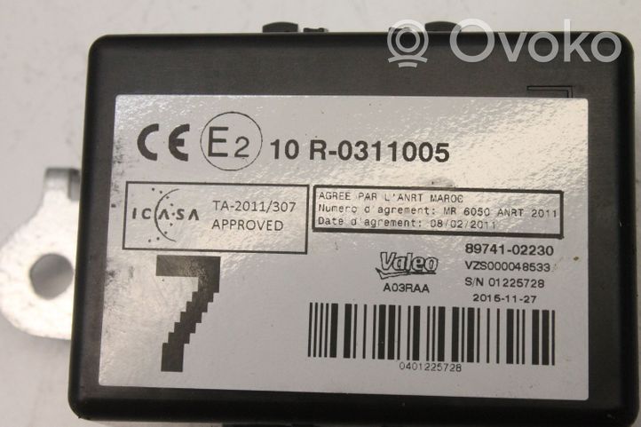 Toyota Verso Kit centralina motore ECU e serratura 896610F630