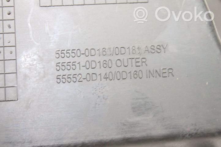Toyota Yaris Schowek deski rozdzielczej 555500D161