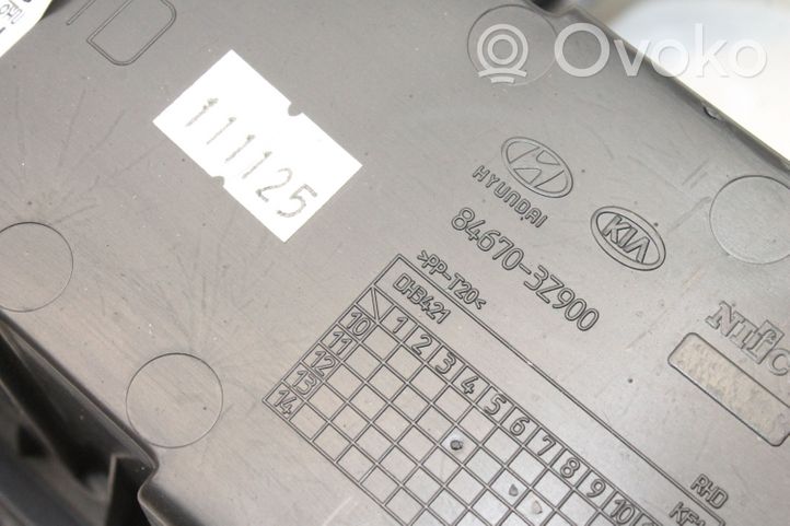 Hyundai i40 Ātrumu pārslēgšanas sviras dekoratīvā apdare (plastmasas) 846703Z900