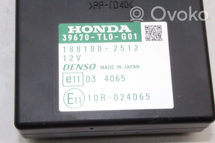 Honda Accord Unité de commande, module PDC aide au stationnement 39670TL0G01