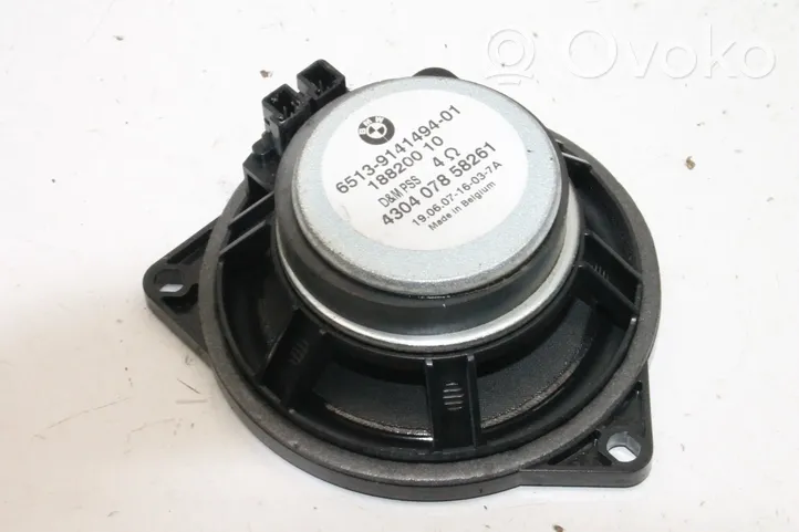 BMW X3 E83 Altavoz de la puerta trasera 9141494