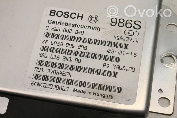 Porsche Boxster 986 Centralina/modulo scatola del cambio 98661824100