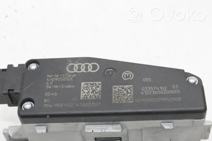 Audi A7 S7 4G Ohjauspyörän lukitus 4H0905852C