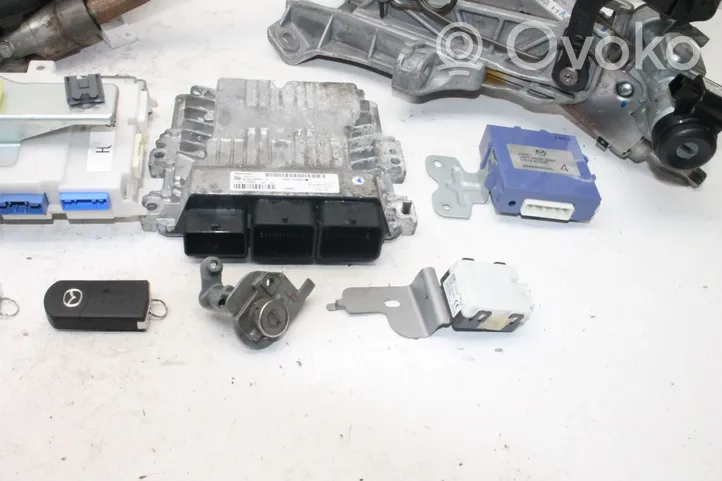 Mazda 5 Kit centralina motore ECU e serratura BV6112A650DE