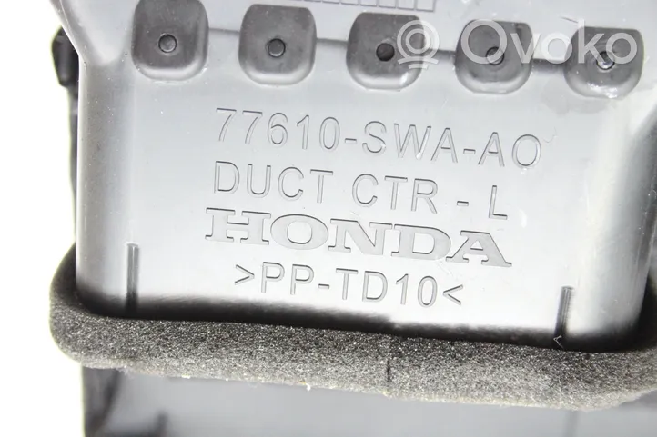 Honda CR-V Copertura griglia di ventilazione cruscotto 77610SWAA0