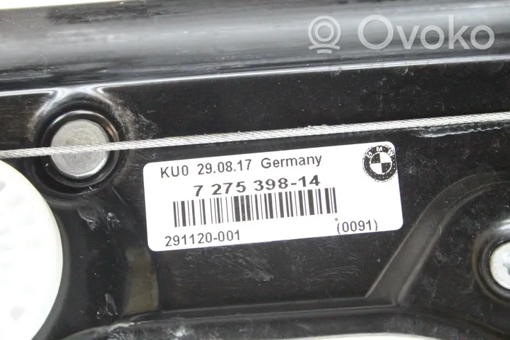 BMW 6 F06 Gran coupe Mécanisme de lève-vitre avec moteur 7275398