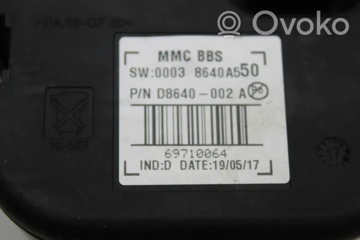 Mitsubishi ASX Allarme antifurto 8640A550