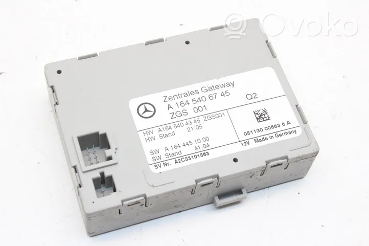 Mercedes-Benz ML W164 Kit centralina motore ECU e serratura A6421506691