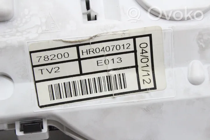 Honda Civic IX Compteur de vitesse tableau de bord HR0407012