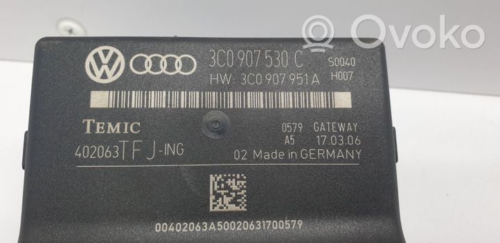 Volkswagen PASSAT B6 Moduł sterowania Gateway 3C0907530C