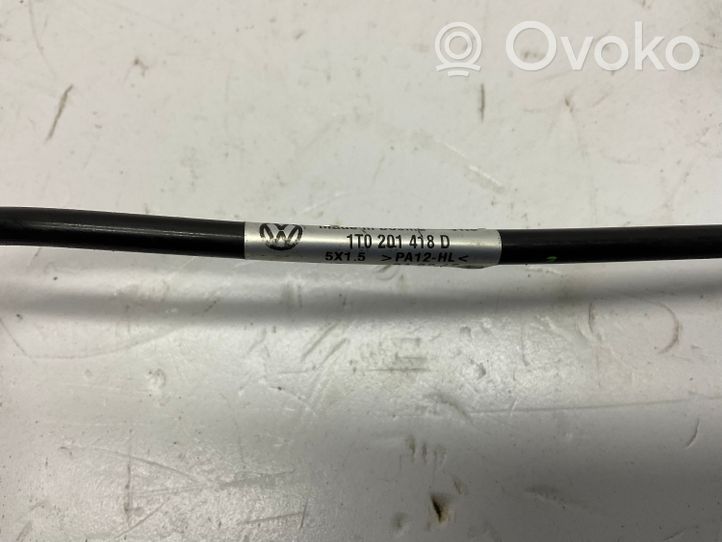 Volkswagen Caddy Conduit de tuyau de chauffage Webasto 1T0201418D