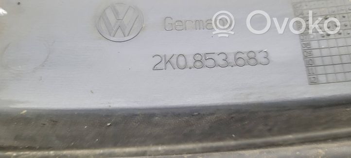 Volkswagen Caddy Etupuskurin alempi jäähdytinsäleikkö 2K0853683