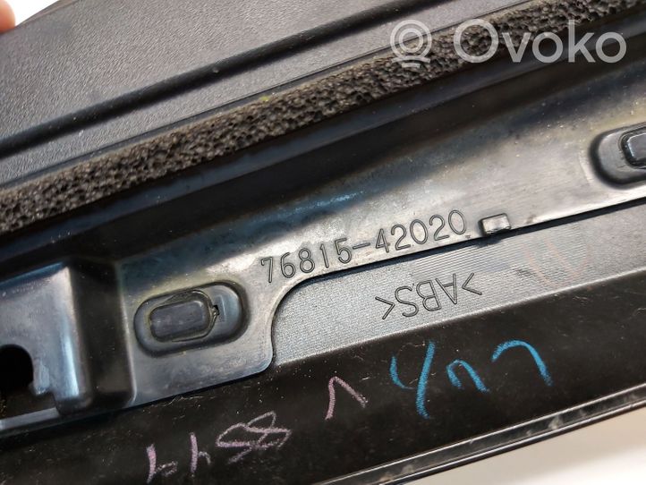 Toyota RAV 4 (XA50) Poszycie / Tapicerka tylnej klapy bagażnika 7608742050