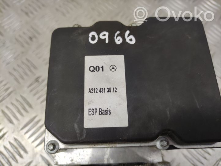 Mercedes-Benz E C207 W207 Pompe ABS A2124313512