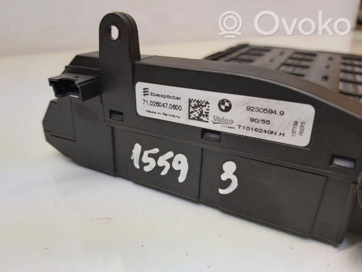 BMW 3 F30 F35 F31 Elektrinis salono pečiuko radiatorius 9230594