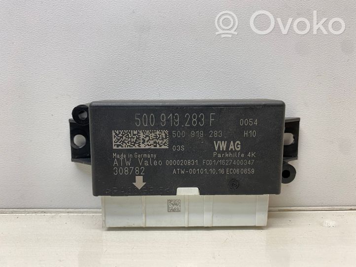 Skoda Rapid (NH) Unité de commande, module PDC aide au stationnement 5Q0919283F