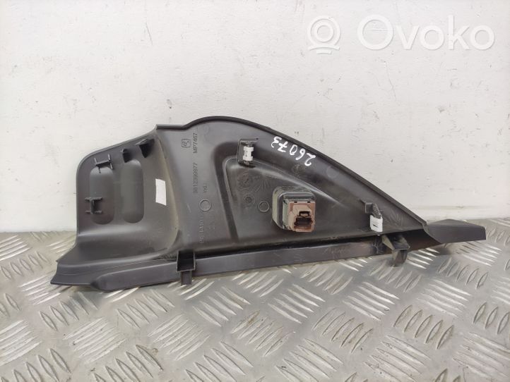 Citroen C3 Garniture d'extrémité latérale du tableau de bord 9812399977