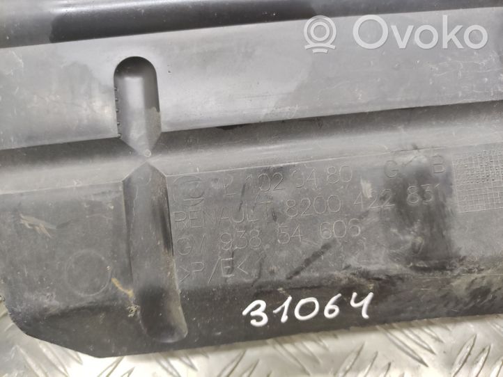 Opel Vivaro Déflecteur d'air de radiateur de refroidissement 8200422831
