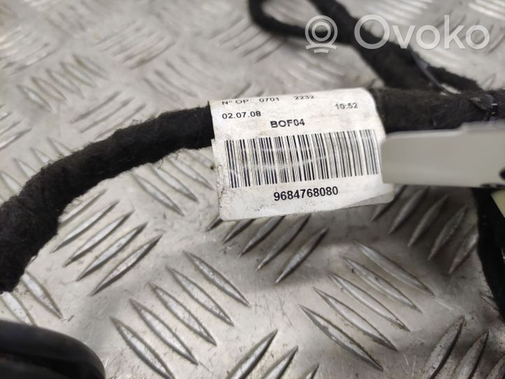 Citroen C5 Cableado de puerta trasera 9684768080