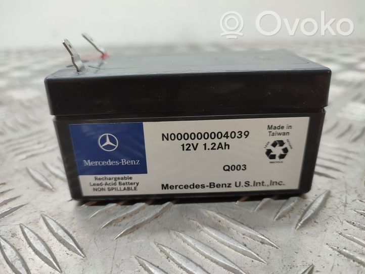 Mercedes-Benz CLA C117 X117 W117 Akku N000000004039