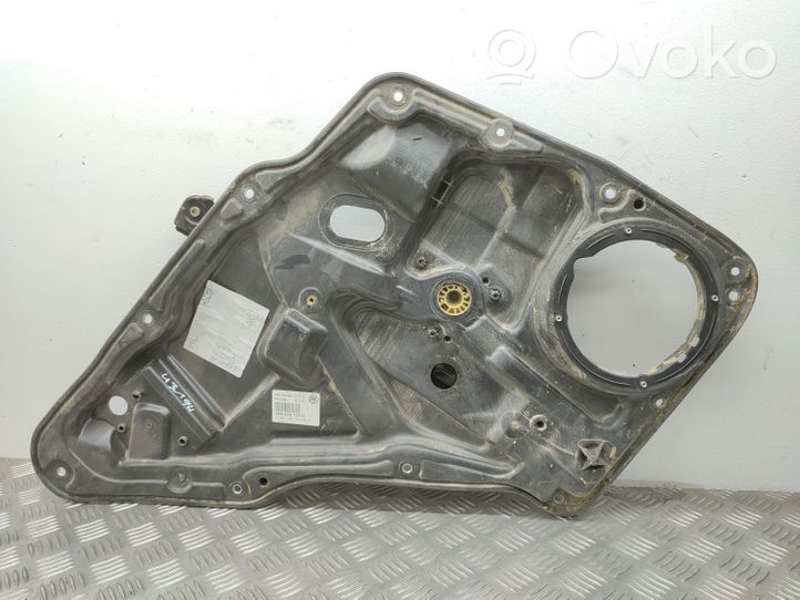 Volkswagen Tiguan Mechanizm podnoszenia szyby tylnej bez silnika 5N0839729R