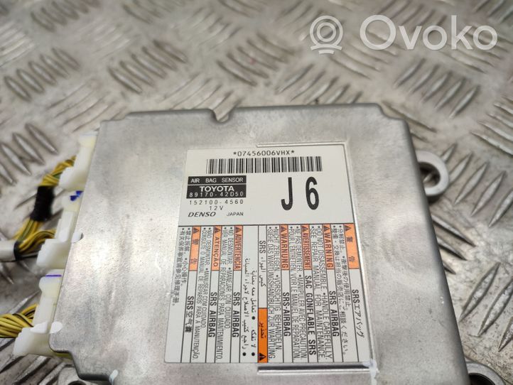 Toyota RAV 4 (XA50) Module de contrôle airbag 8917042D50