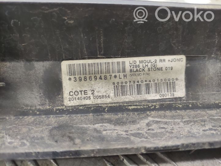 Volvo S80 Apdaila galinių durų (moldingas) 39869487