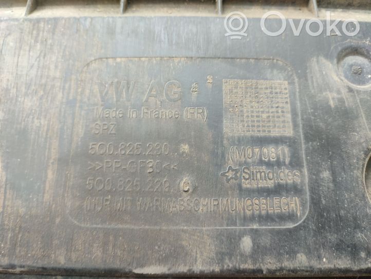 Skoda Octavia Mk3 (5E) Plaque, cache de protection de boîte de vitesses 5Q0825230H