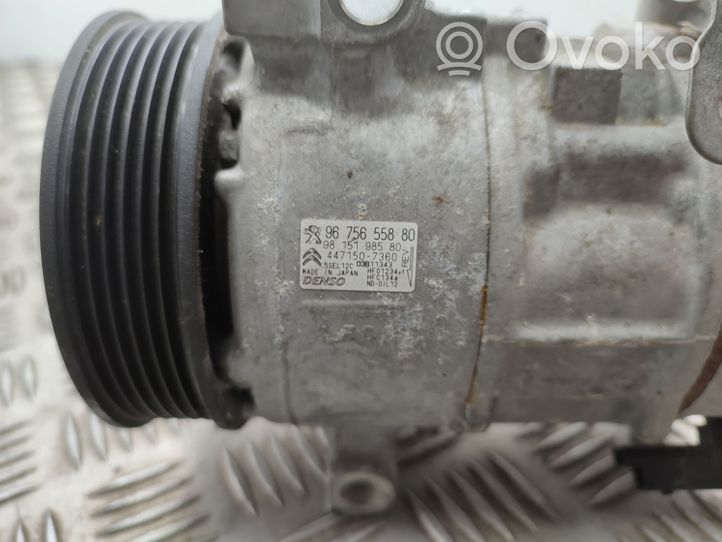 Citroen C3 Aircross Compressore aria condizionata (A/C) (pompa) 9675655880