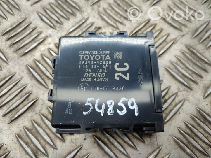 Toyota RAV 4 (XA40) Muut ohjainlaitteet/moduulit 8934042040