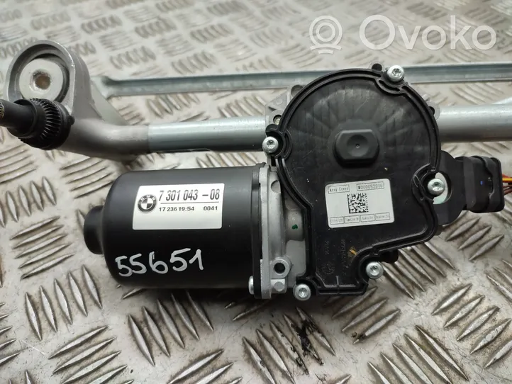 BMW 2 F45 Etupyyhkimen vivusto ja moottori 7301043